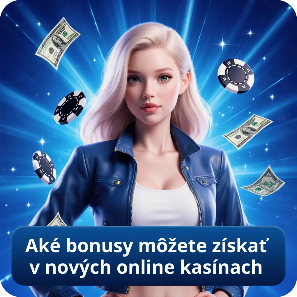 Aké bonusy môžete získať v nových online kasínach